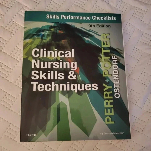 Skills Performance Checklists for Clinical Nursing Skills & Techniques 9th Ed - Picture 1 of 3